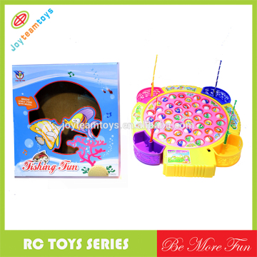 Funny parent-child game plastic battery operated fishing game toy