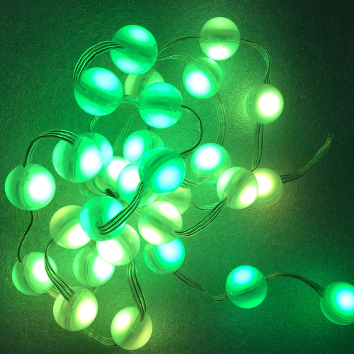 Música Active 3D Effect LED Milky Ball Light