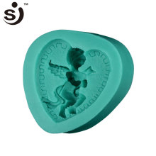 Chinese supplier silicon cake mold angel shape silicon making cake mold for making cake