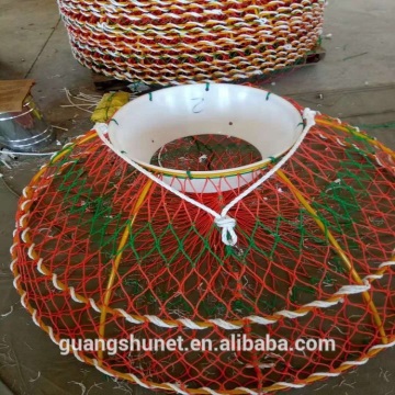 Green Foldable Crab Pot Trap