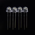 5mm 화이트 LED 밀짚 모자 쿨 화이트 8000-11000K