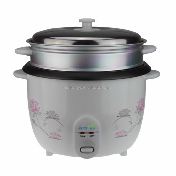 National Drum Electric Rice Cooker with Aluminium Steamer - 1.8L, 2.2L, 2.8L