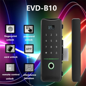 Silver Zinc Alloy Network USB Connect Fingerprint Lock