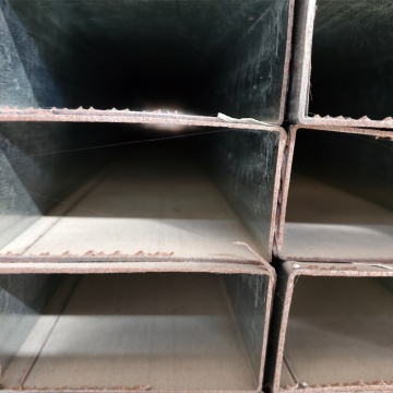Tubo quadrato zincato 48*98*1,4 mm