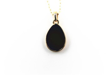 Fashion Pendant, Custom Epoxy Gold-Plated Metal Pendant New Designs, PT1225