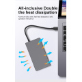 Aluminium Alloy 9-in-1 Multiport USB-C Docking