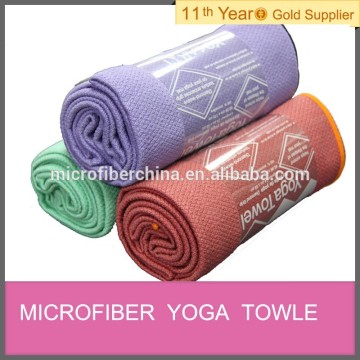 microfiber skid-resistant diamond grip yoga towel