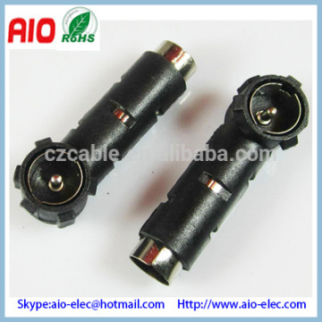 right angle iso car radio antenna adaptor connector for car radio,car FM/AM and car audio