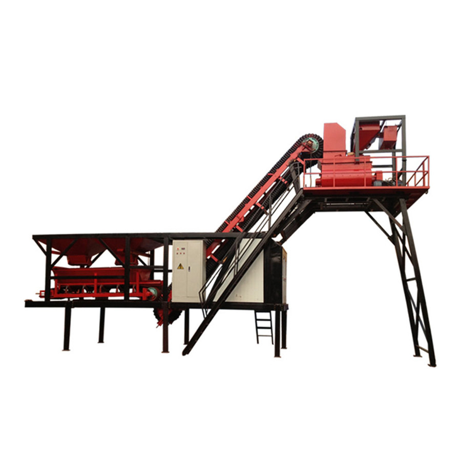 HZSY25 small mobile concrete batching plant for sale