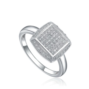 manufacturer China international real AAA Cubic Zircon finger ring