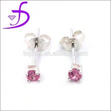 Fashion wholesale earring silver jewelry customized silver ear studs