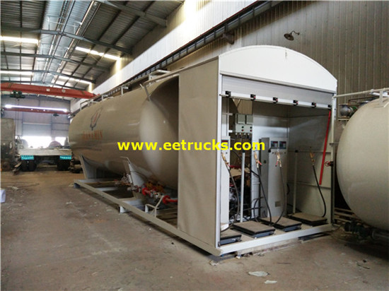 40000L Bulk LPG Skid Skid-Bound Downing Stations