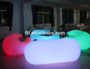 Beautiful LED inflatable sofa