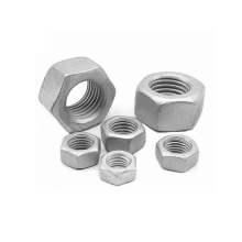Hot dip galvanized nut fasteners