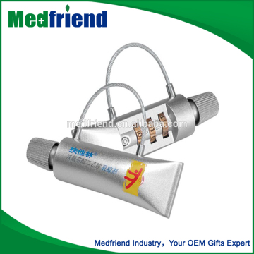 Customized Tube Shaped Combination Lock for Medical Promotion