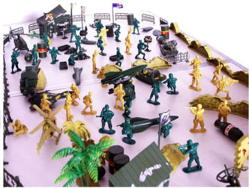 plastic toy soldiers