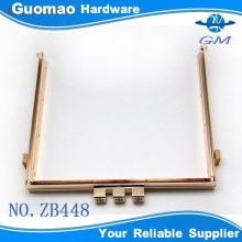 Square shape frame clutch bag frame