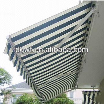 600d polyester fabric 100% polyester awning fabric with silver coating