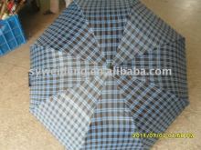 double layer 2 fold golf auto open umbrella