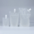 Recyclebare aangepaste plastic zakjes vloeistof staande zakje voor drankjes