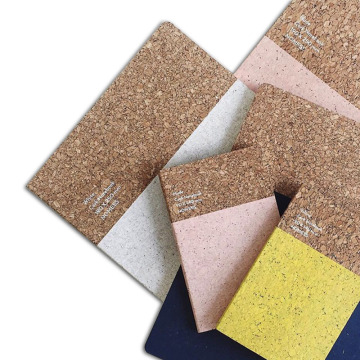 Natural Cork Fabric Textile Leather untuk Barangan Pejabat