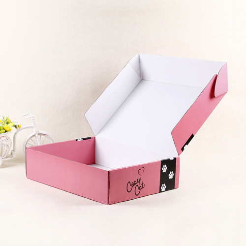 Customized Logo Color Printing Corrugated Postal Box