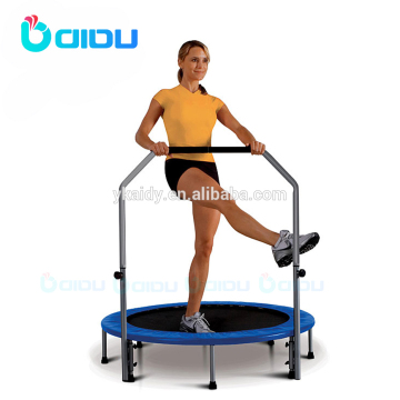 fitness trampoline with handle bar