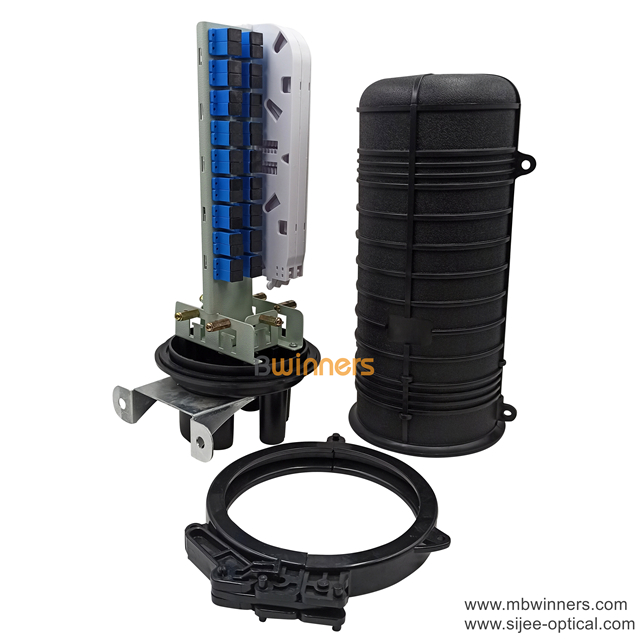 96F 1+4 Ports Dome Fiber Optic Splice Closure Box