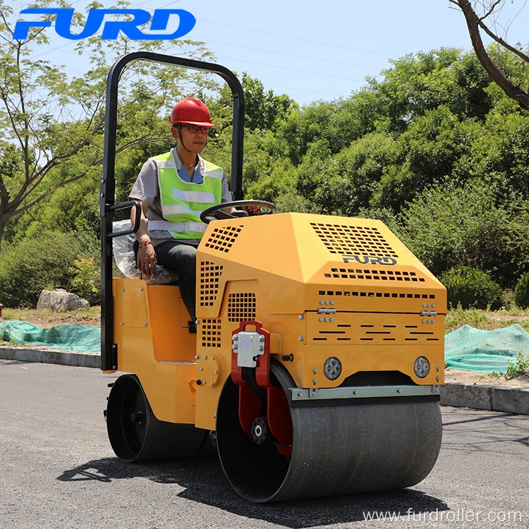 800KG Hydraulic Double Drum Dynapac Road Roller (FYL-860)