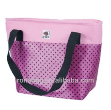 2013 insulated zippered tote shopping cooler bag with handle