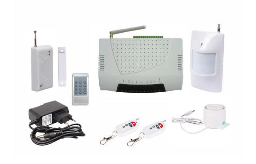 Multi-function Wireless Burglar Alarm System With 12 Wireless Zones , 3 Relay Output