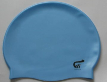 Single Colour Silicone Swim Caps for Competitive Swimmer