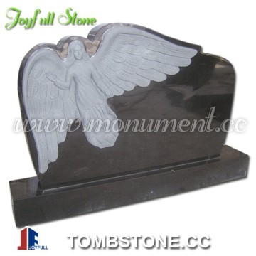 Angel style granite cemetery monuments