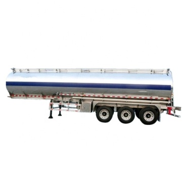 3 Axles 40000 litres stainless steel fuel tanker trailer for sale