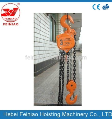 manual chain block 0.5ton 1ton 2ton 3ton 5ton 10ton