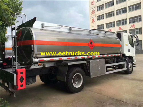 14000L Aluminium Alloy Diesel Road Tankers