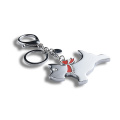 Custom Cute Puppy High Quality Zinc Alloy Keychain