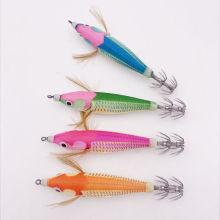 Luminous Wood Shrimp Squid Jig for EGI Squid Jigging