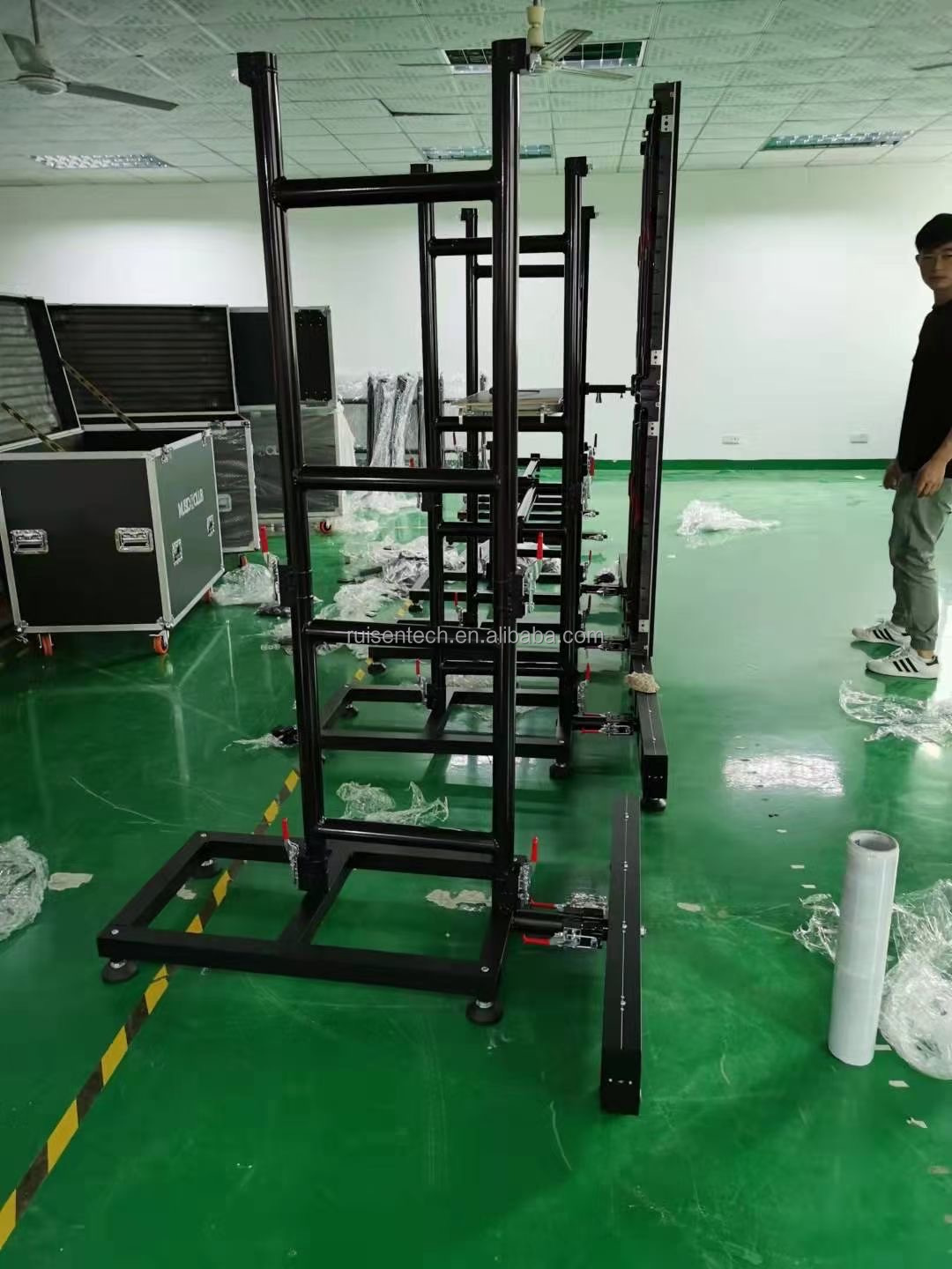 LED Stacking Frame System LED Screen Frame System LED Ground Stacking System