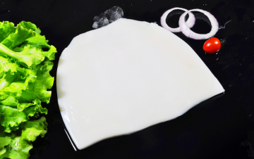 Giant squid fillets processing, frozen giant squid fillets