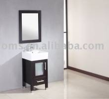 Solid wood bathroom furniture