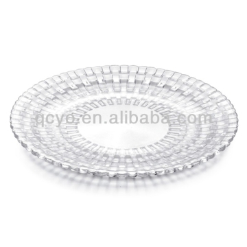 High quality acrylic imitation crystal dried fruit tray