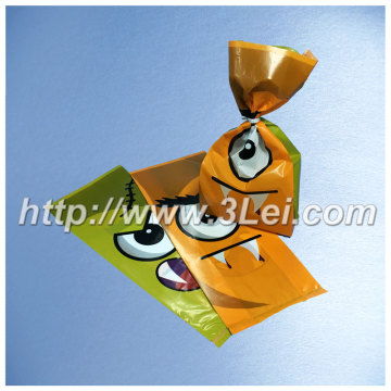Cellophane treat bag for cookie