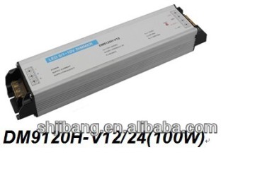 0/1-10v led dimmer LED driver,0-10v dimmer controller,led strip dimmer DM9120H-V12(100W)