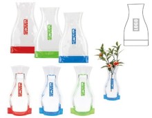 Large PVC Folding Vase with Custom Logo Promotional Gift Use Giveaways Gadgets