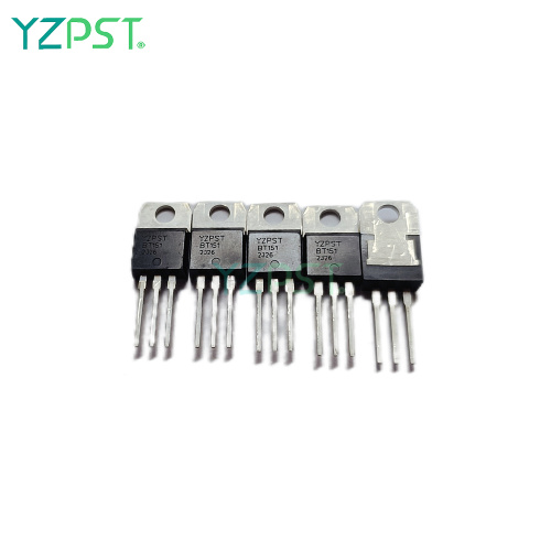 Sê-ri 12A TO-220 BT151 SCRS phù hợp để phù hợp với tất cả các chế độ điều khiển