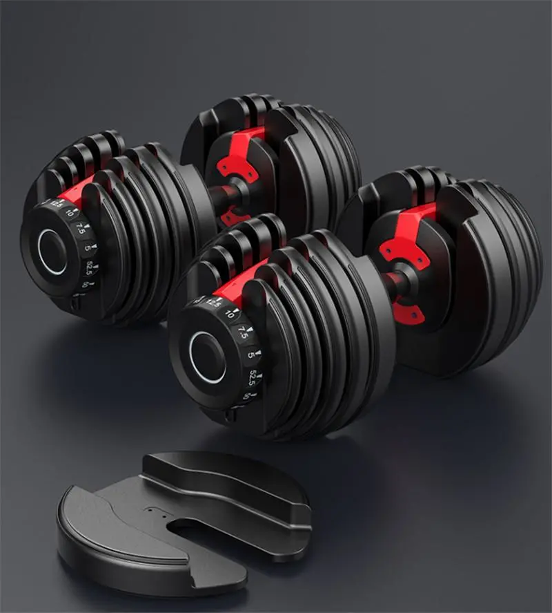 2021 Hot in Stock Rubber Hex PU Dumbells Wholesale Adjustable Dumbbell