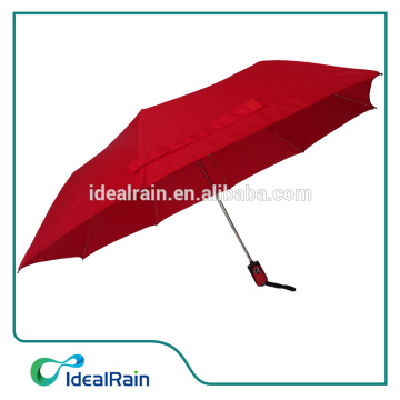 red wind resistant hangbag umbrella