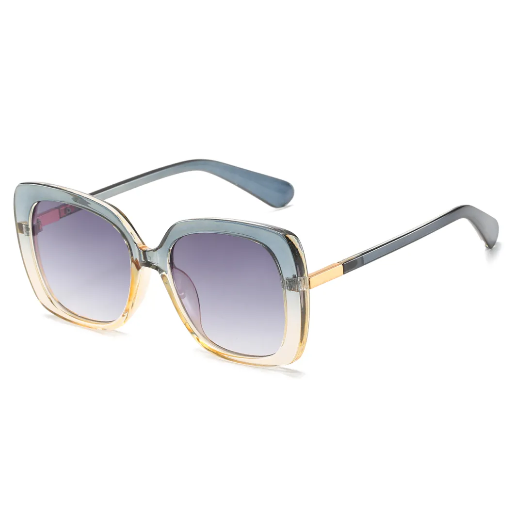 Hot Selling No MOQ Square Trendy Fashion Sunglasses