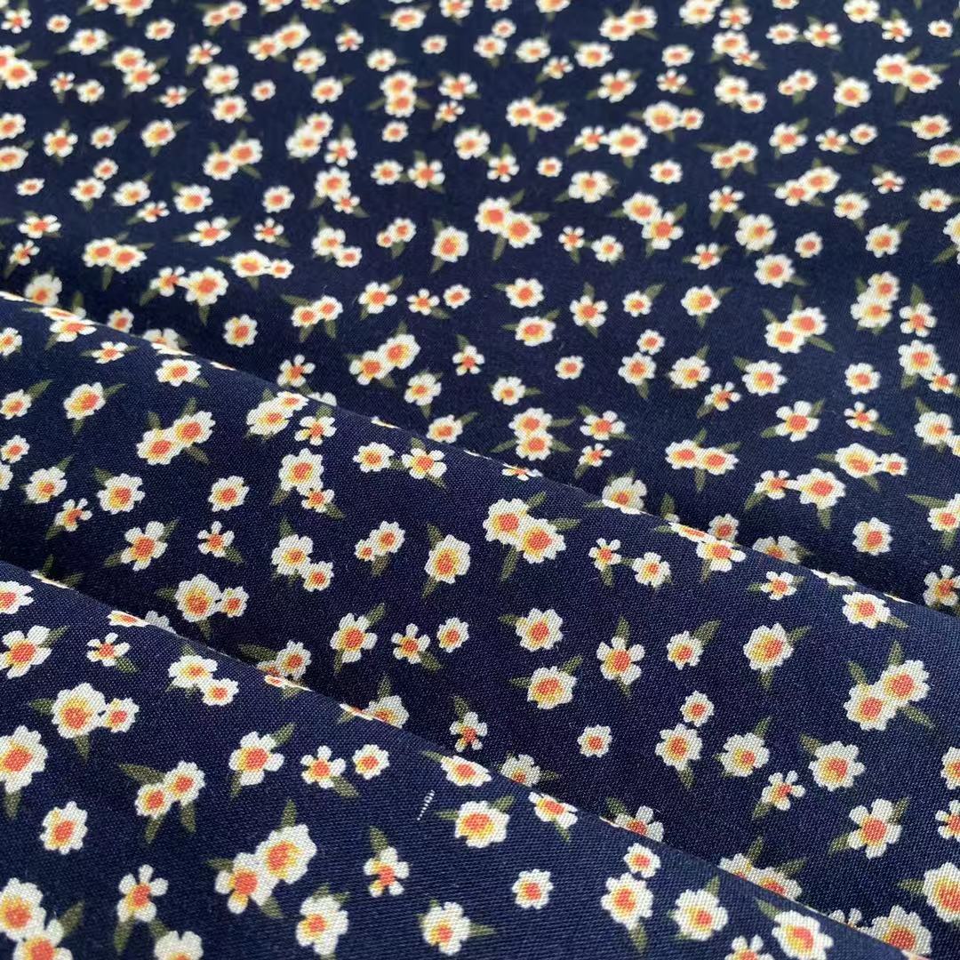 Gewebt 100% Entladung gedruckter Rayon Viskose Stoff 30S 120 gsm Fertigwarenbestand
